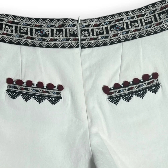 Talitha
Moroccan-Embroidered Tailored Twill Shorts size Small - Picture 7 of 9